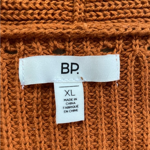 BP Cotton Open Front Long Cardigan Sweater - Picture 6 of 8